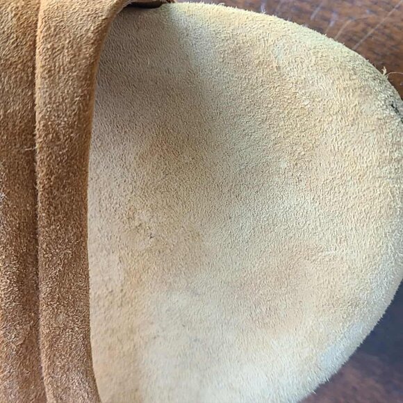 UGG Alvina Slip on Beige Suede Jute Wedge Mule Slides size 10 - Picture 5 of 13